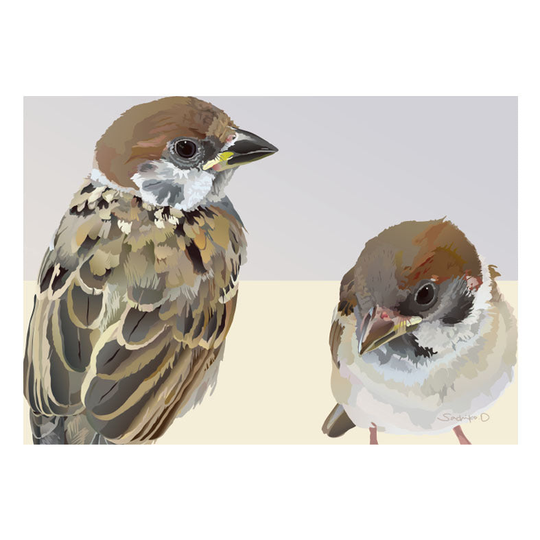 Sparrow Memo Pad