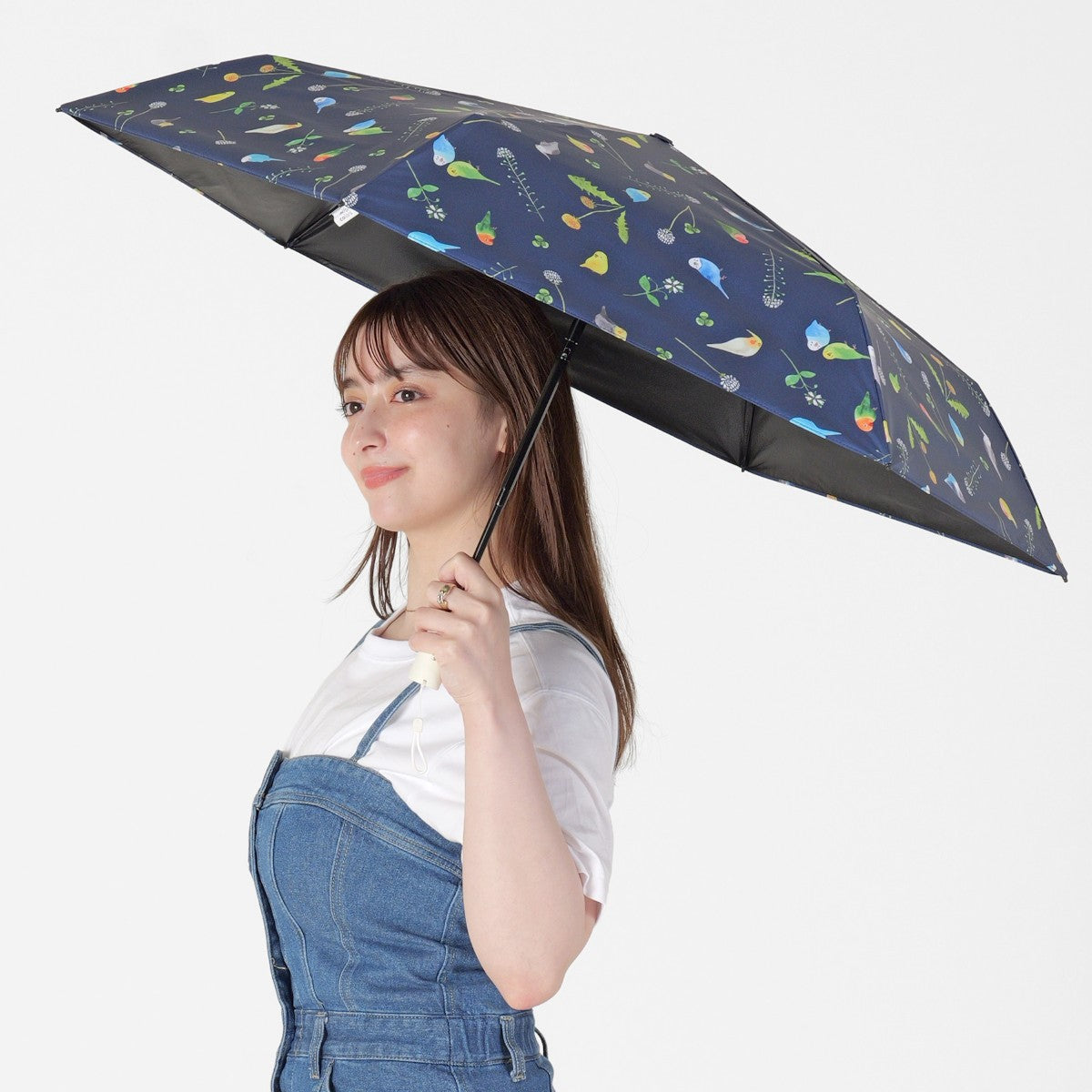 Budgie Cockatiel Lovebird Automatic Open and Close Folding Umbrella with UV Protection - Sweet Birdie Boutique International
