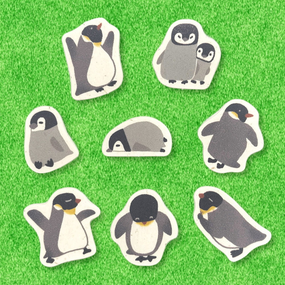 Emperor Penguin The Endangered Species Banana Paper Stickers Pack