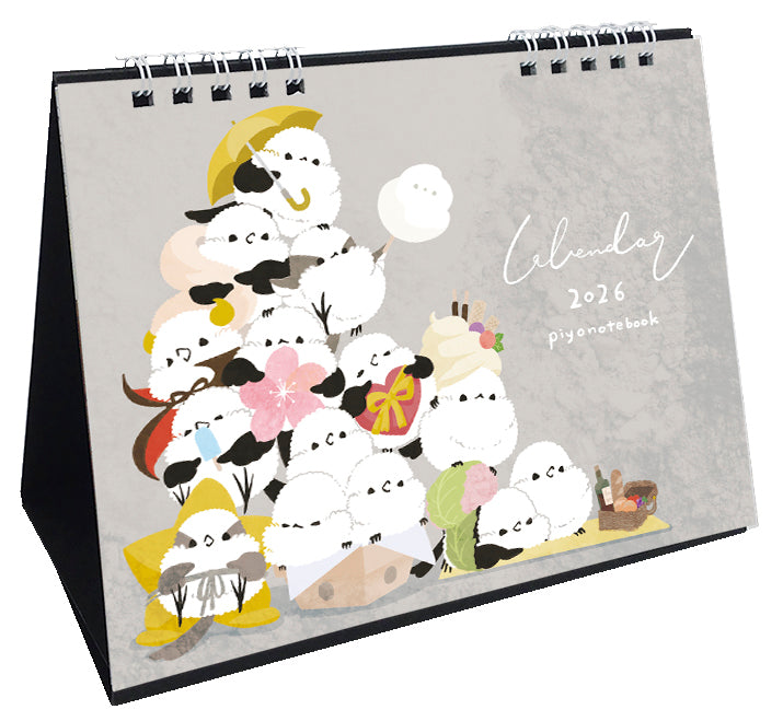 "Pre-order" 2026 Long-tailed Tit Desk Calendar