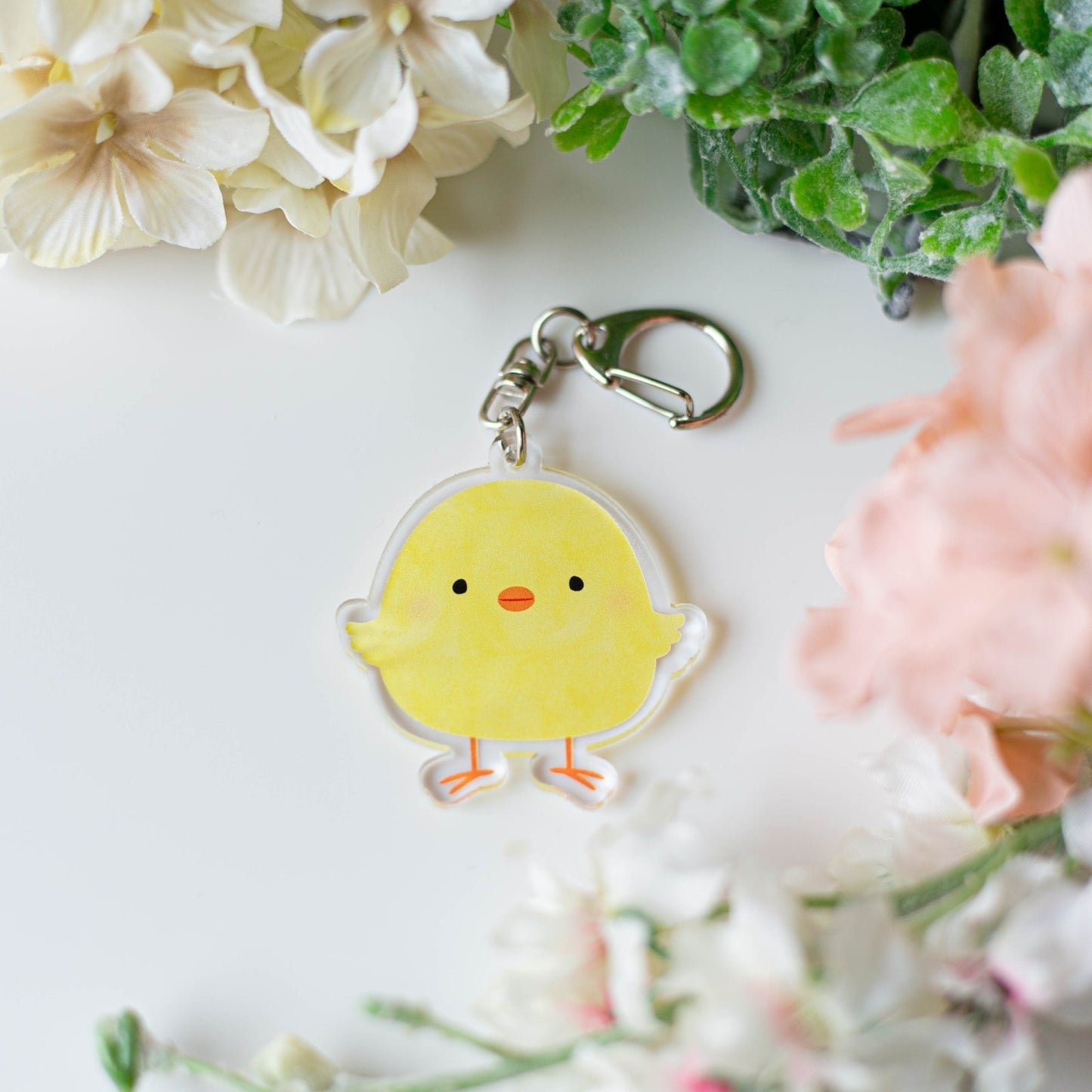 (Made-to-order requests are currently closed. Please wait until we reopen.) Made-to-Order Chick Acrylic Key Holder