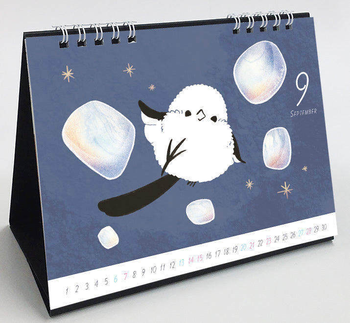 (PRE-ORDER) 2025 Long-tailed Tit Desk Calendar