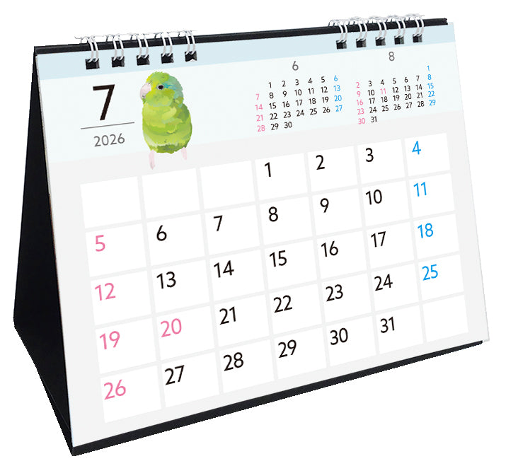 2026 Beautiful Birds Desk Calendar