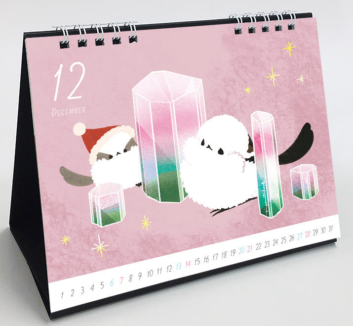 (PRE-ORDER) 2025 Long-tailed Tit Desk Calendar