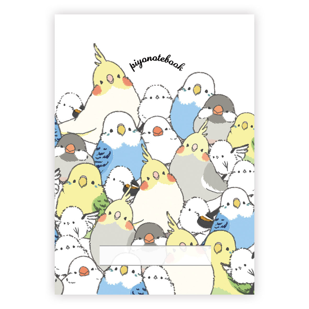 Long-tailed Tit Budgie Cockatiel Java Sparrow B5 Notebook Slim Type - Sweet Birdie Boutique International