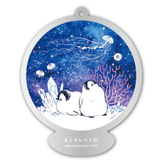 (Made-to-order requests are currently closed. Please wait until we reopen.) Made-to-Order Penguin Acrylic Key Holder