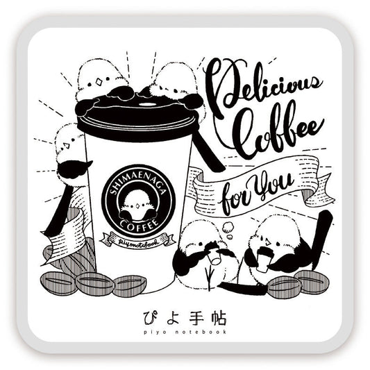 Made-to-Order Long-tailed Tit Acrylic Coaster – Order by Nov. 19, 2025/ Estimated Shipping Date: Mid Dec. 2025