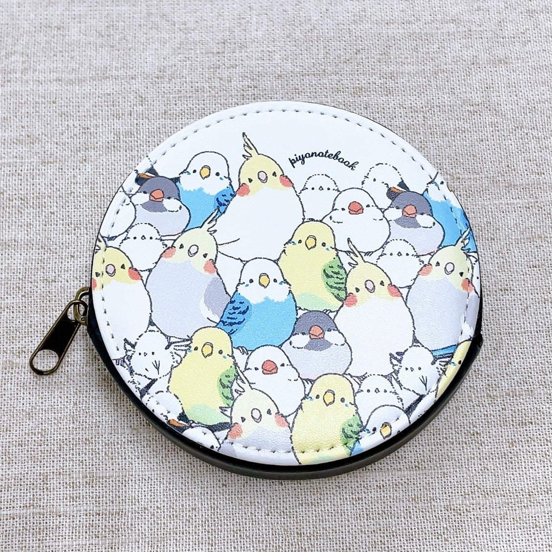 Budgie Cockatiel Java Sparrow Long-tailed Tit Coin Purse Pouch