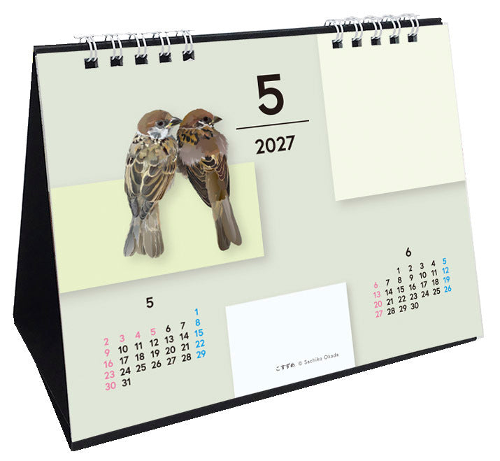 "Pre-order " 2027 Beautiful Birds Desk Calendar