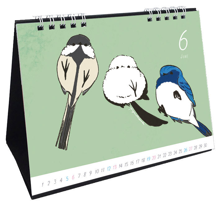 "Pre-order " 2027 Many Birds Desk Calendar