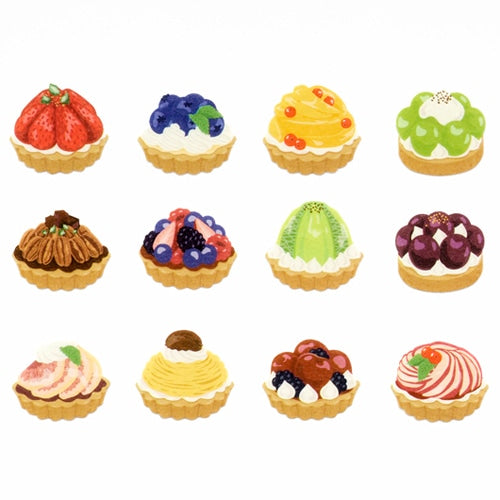 Tart Japanese Washi Roll Stickers - Sweet Birdie Boutique International