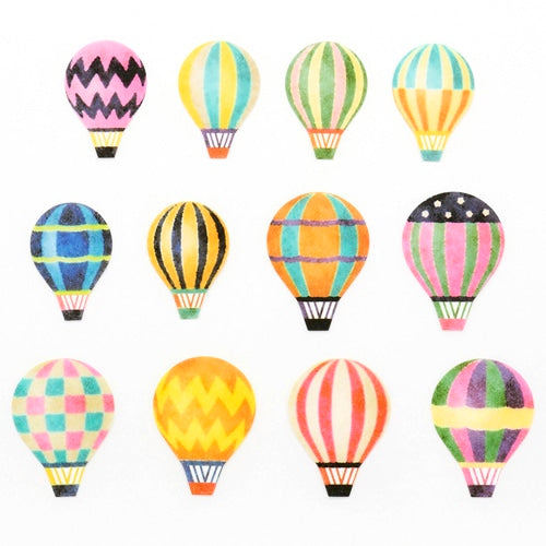 Balloon Japanese Washi Roll Stickers
