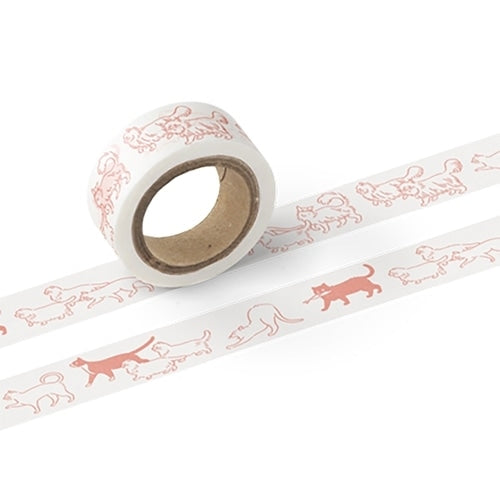 AH LA LA Cats Japanese Washi Tape Masking Tape