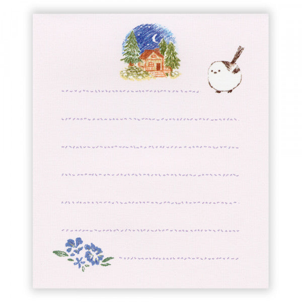 Long-tailed Tit Memo Pad
