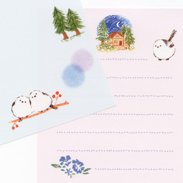 Long-tailed Tit Memo Pad