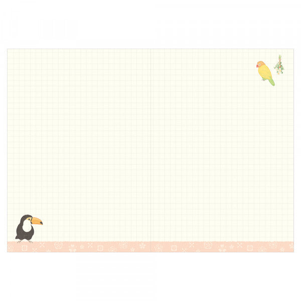 2027 Bird Planner Diary Schedule Book B6 Size Saezuri