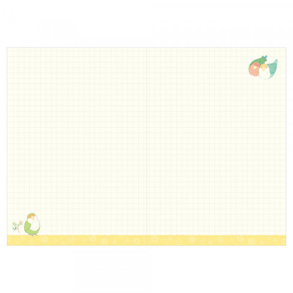 2027 Bird Planner Diary Schedule Book B6 Size Saezuri