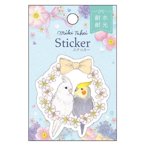 Cockatiel Sticker Miki Takei