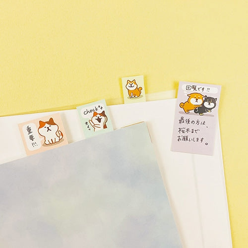 Shiba Inu Dog Sticky Notes Thick Type 40 Pieces