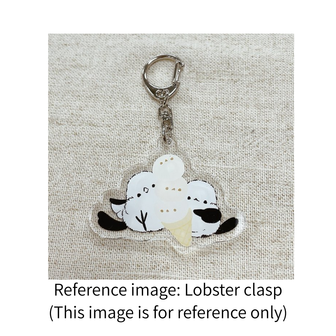 Long-tailed Tit Acrylic Key Holder