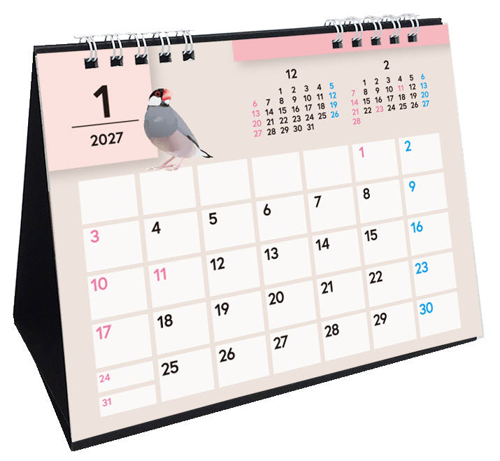 "Pre-order " 2027 Beautiful Birds Desk Calendar