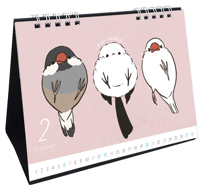 "Pre-order " 2027 Many Birds Desk Calendar