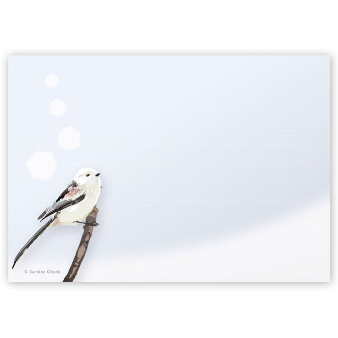 Long-tailed Tit Memo Pad