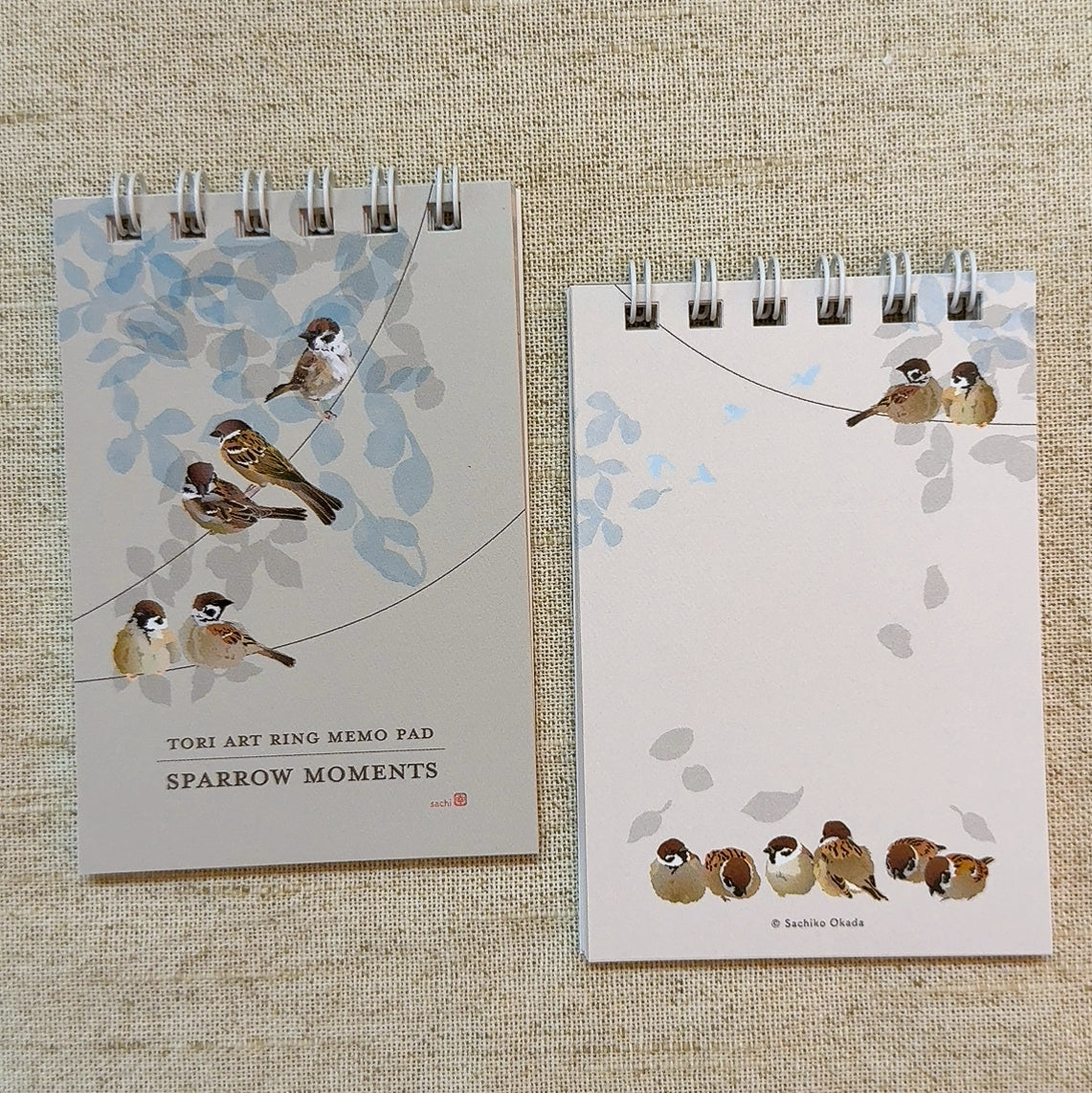 Sparrow Mini Memo Pad