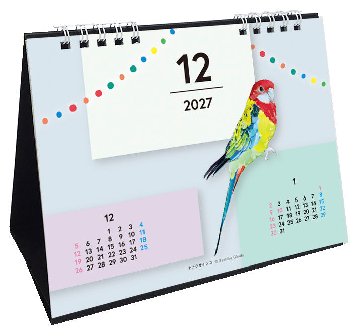 "Pre-order " 2027 Beautiful Birds Desk Calendar
