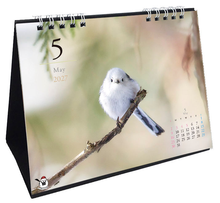 "Pre-order "  2027 Long-tailed Tit Desk Calendar