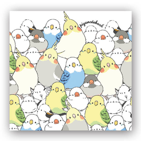 Budgie Budgerigar Parakeet Cockatiel Java Sparrow Finch Long-tailed Tit  Lens Cloth Microfiber Cloth