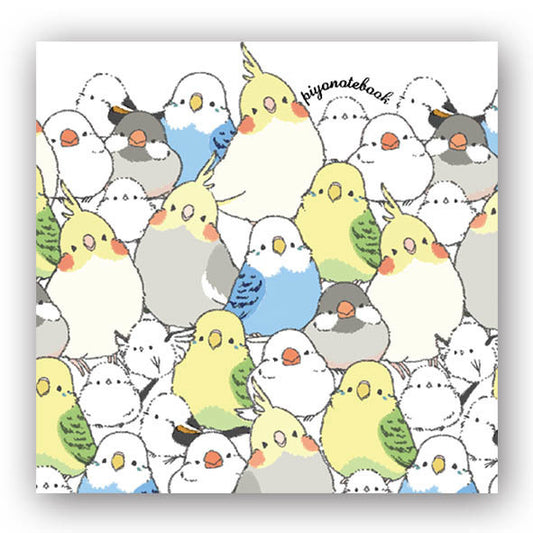 Budgie Budgerigar Parakeet Cockatiel Java Sparrow Finch Long-tailed Tit  Lens Cloth Microfiber Cloth