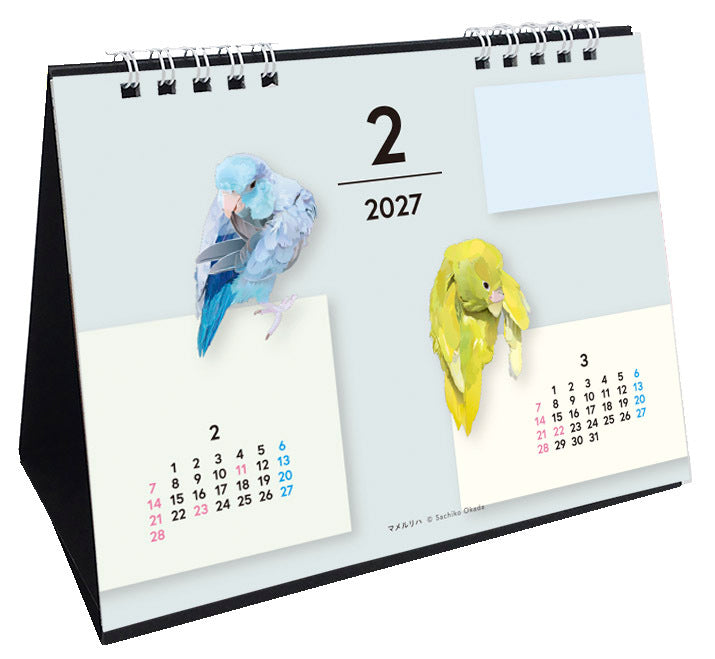 "Pre-order " 2027 Beautiful Birds Desk Calendar