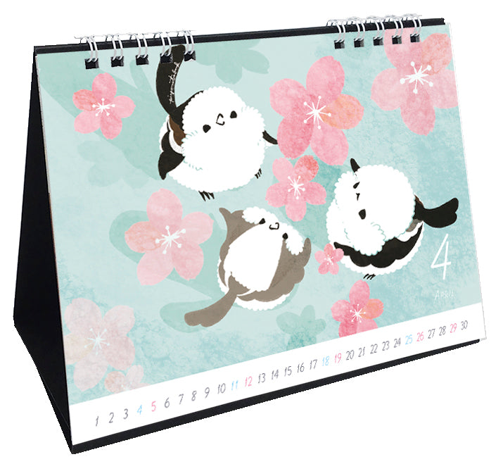 "Pre-order" 2026 Long-tailed Tit Desk Calendar
