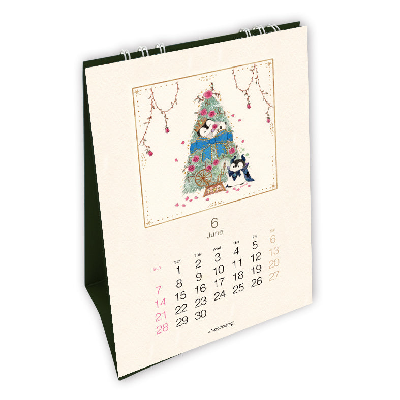 2026 Mocopeng Penguin Tree Calendar