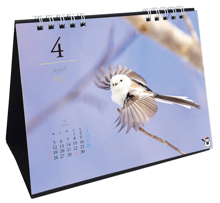 "Pre-order "  2027 Long-tailed Tit Desk Calendar