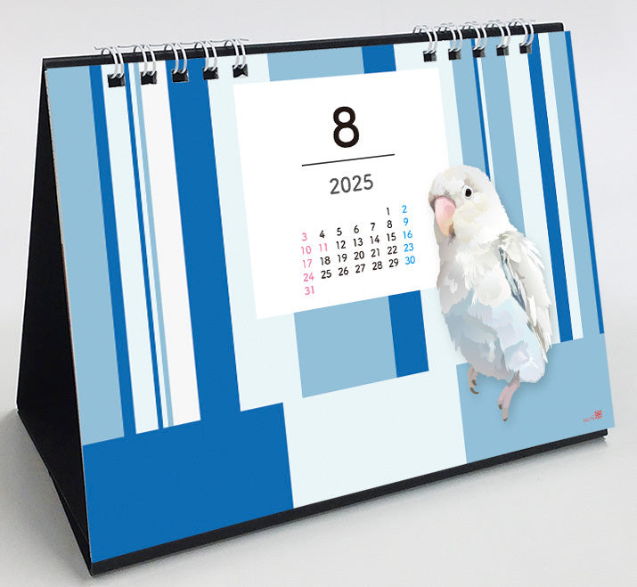 2025 Beautiful Birds Desk Calendar