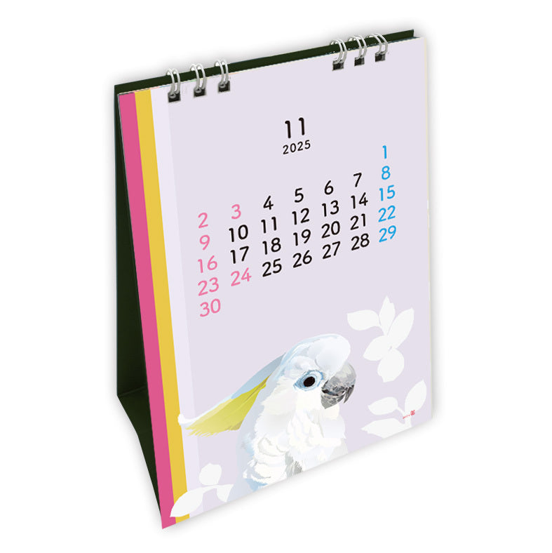 2025 Beautiful Birds Desk Calendar