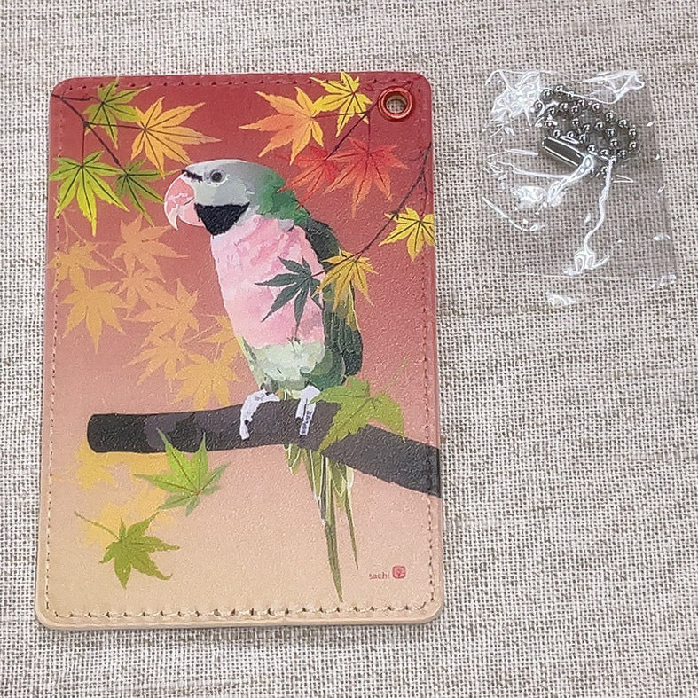 Moustached Parakeet Pass Holder