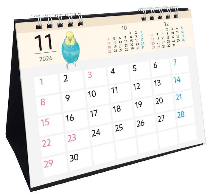 2026 Beautiful Birds Desk Calendar