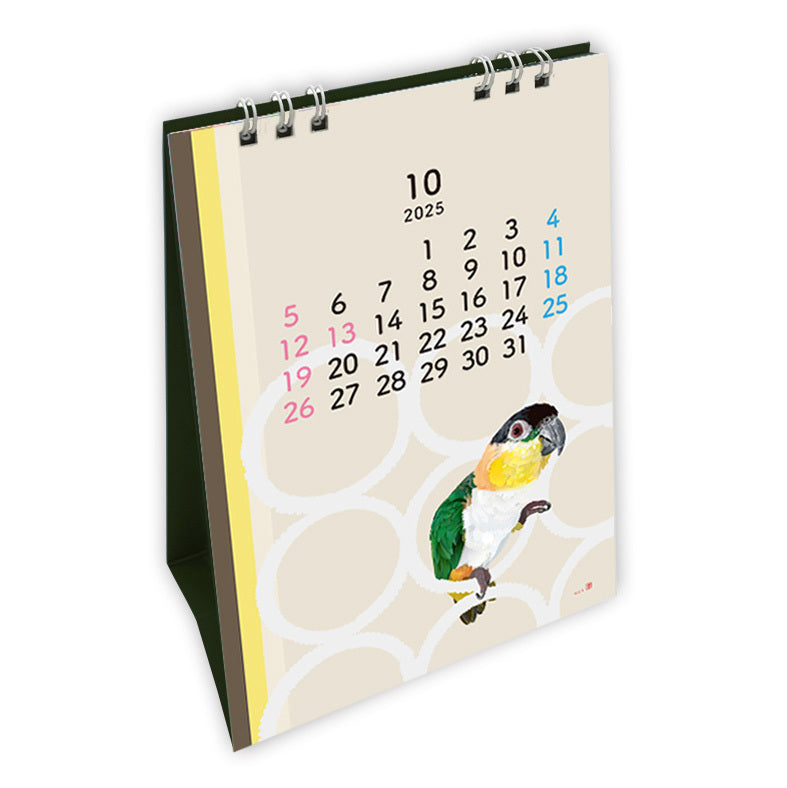 2025 Beautiful Birds Desk Calendar