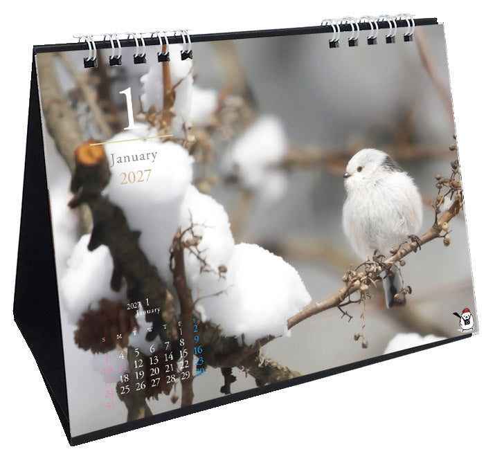 "Pre-order "  2027 Long-tailed Tit Desk Calendar
