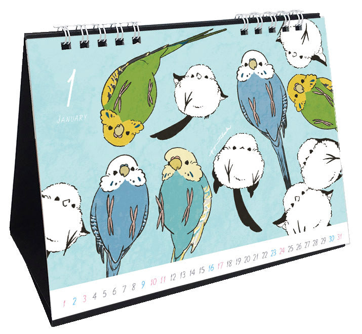 "Pre-order " 2027 Many Birds Desk Calendar