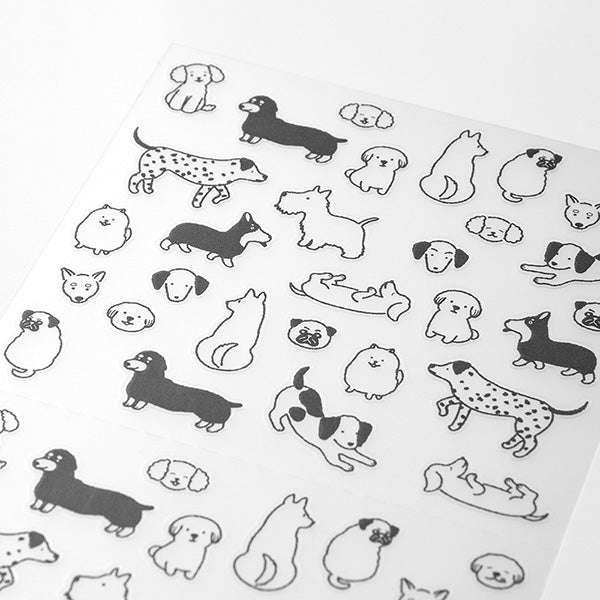 Removable Dog Stickers for Planner