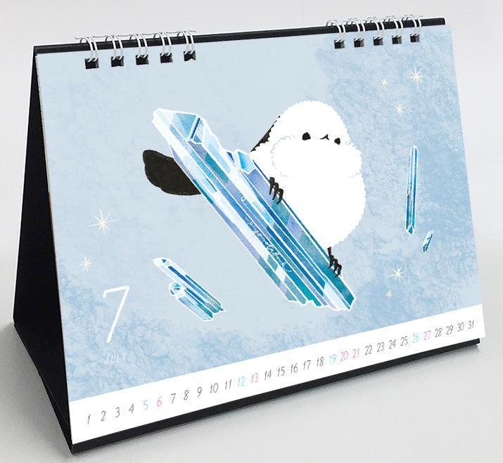 (PRE-ORDER) 2025 Long-tailed Tit Desk Calendar