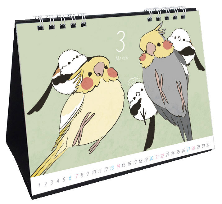 "Pre-order " 2027 Many Birds Desk Calendar