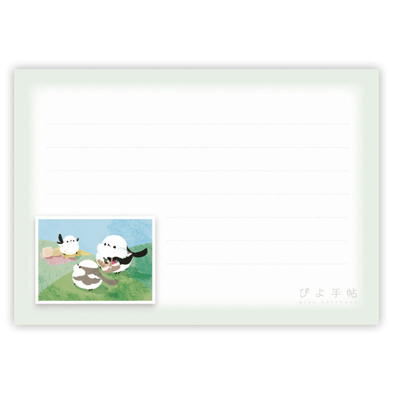 Long-tailed Tit Picnic Memo Pad