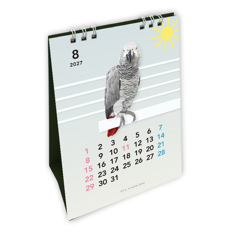 "Pre-order " 2027 Beautiful Birds Desk Calendar
