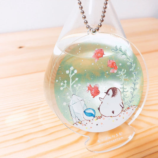 (Made-to-order requests are currently closed. Please wait until we reopen.) Made-to-Order Penguin Acrylic Key Holder