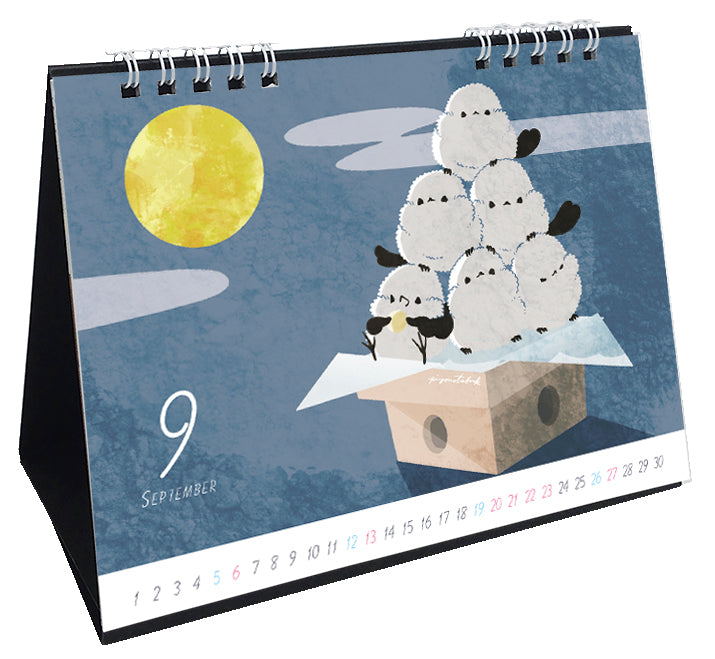 "Pre-order" 2026 Long-tailed Tit Desk Calendar